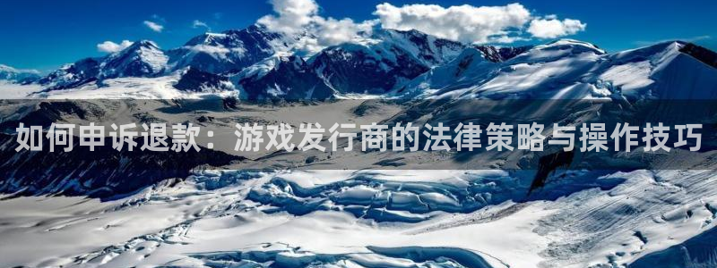 im电竞官网登录注册账号是什么意思：如何申诉退款：游戏发行商的法律策略与操作技巧